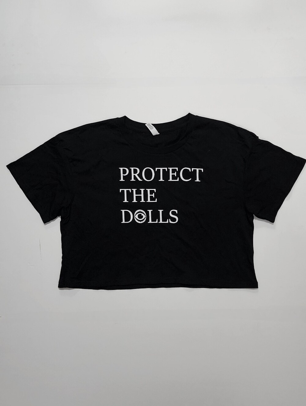 Protect The Dolls Cropped T Shirt